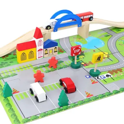 Ma petite ville en bois