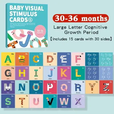 Cartes de l'alphabet 30-36 mois